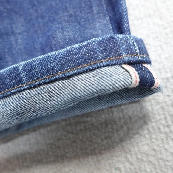 APC Jeans 30 Blue Straight Button Fly Petit New Standard Selvedge - Picture 2 of 15